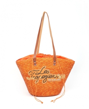 Panier en paille Les Tropeziennes MILOS Terracota Femme|SIRR-54564322